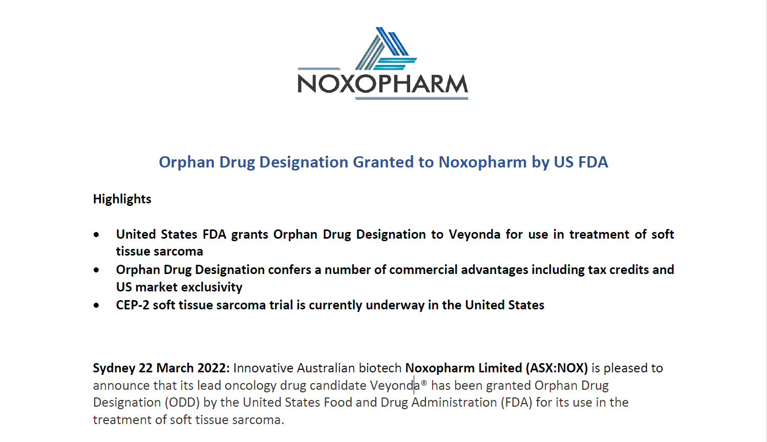 NOXOPHARM官网-奥来恩医药